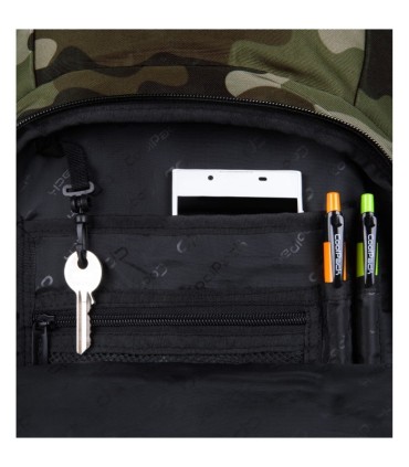 Młodzieżowy plecak szkolny CoolPack Army 27 l, Camo Classic E39019