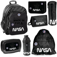 Zestaw szkolny plecak + 6 części NASA, Paso