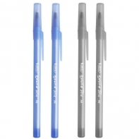 4 szt. x długopis BIC Round Stic Classic 1,0 mm: 2x niebieski i 2x czarny