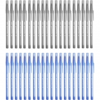 40 szt. x długopis BIC Round Stic Classic 1,0 mm: 2x niebieski i 2x czarny