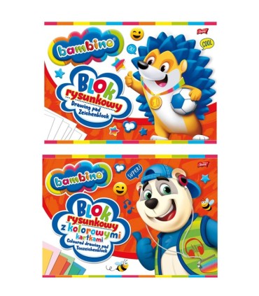 Wyprawka szkolna xxxl dla klas 0-3 Bambino 23 elementy