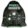 Zestaw szkolny plecak + 5 części pixel miner, Paso