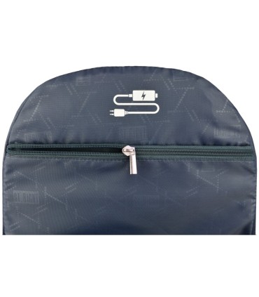 Trzykomorowy plecak szkolny St.Right 27 L, Boho BP6