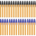  40 szt. x długopis BIC Orange Original Fine 0,8 mm: 20x niebieski i 20x czarny