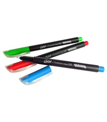 Cienkopisy 12 kolorów ARTIST Colorino