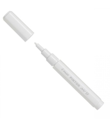 Marker do tkanin i innych materiałów PILOT Pintor EF biały 0,7mm