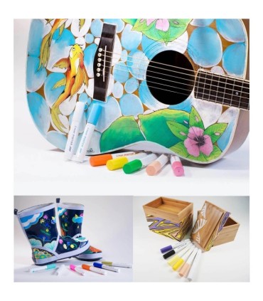 Marker do tkanin i innych materiałów PILOT Pintor EF biały 0,7mm