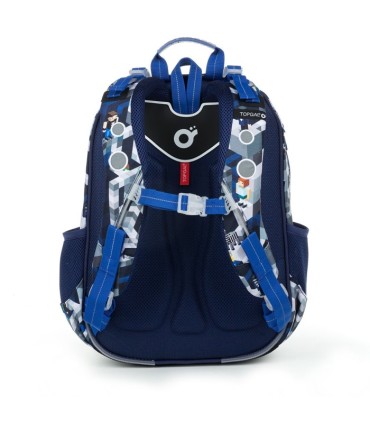 Plecak dwukomorowy dla chłopca Topgal ELLY 19014
