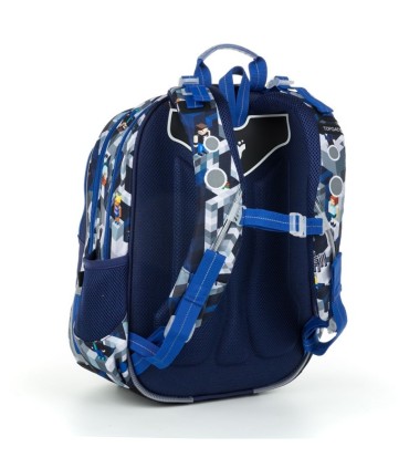 Plecak dwukomorowy dla chłopca Topgal ELLY 19014