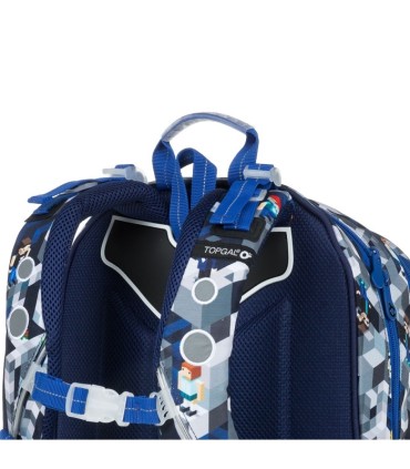 Plecak dwukomorowy dla chłopca Topgal ELLY 19014