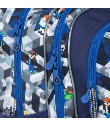 Plecak dwukomorowy dla chłopca Topgal ELLY 19014