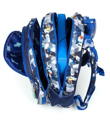 Plecak dwukomorowy dla chłopca Topgal ELLY 19014