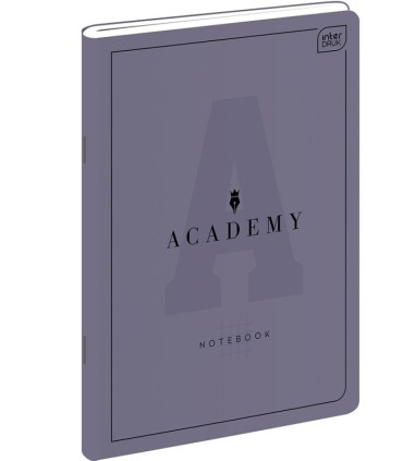 4 X ZESZYT A5, 60 KARTEK, KRATKA Z MARGINESEM, INTERDRUK ACADEMY