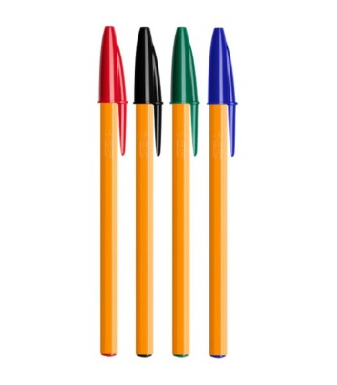 4 szt. x długopis BIC Orange Original Fine 0,8 mm, różne kolory
