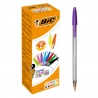 Długopisy BIC Cristal Multicolor - miks kolorów, opakowanie 20 sztuk