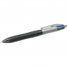 Długopis automatyczny BIC 4 Colours Grip Pro, czarna obudowa, 4 kolory