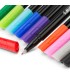 Cienkopisy BIC Intensity Fine z końcówką 0,8 mm z metalową osłonką – różne kolory, plastikowe etui 20 sztuk