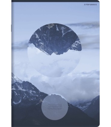 5x ZESZYT TOP 2000 A5 32 KARTKI UNNATURAL LANDSCAPE KRATKA KAŻDY INNY