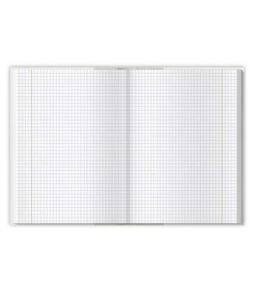 BRULION A5/96K TOP 2000 MEGAMIX KRATKA Z MARGINESEM, TWARDA OKŁADKA