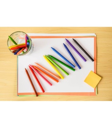 Kredki świecowe dla dzieci BIC Kids Plastidecor pudełko 12 sztuk