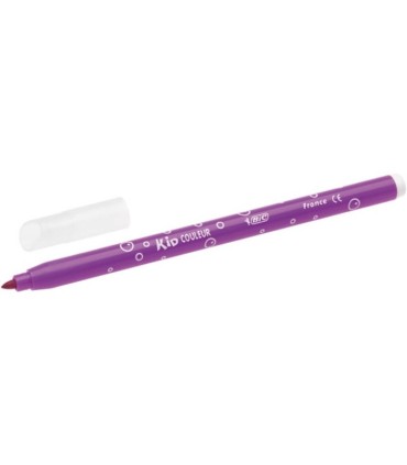 FLAMASTRY DO RYSOWANIA DLA DZIECI BIC COULEUR MAZAKI 18 ŻYWYCH KOLORÓW