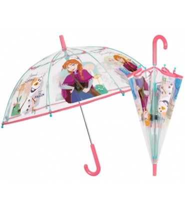 Parasolka dziecięca głęboka przezroczysta automatyczna Perletti FROZEN KRAINA LODU