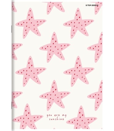 3 X ZESZYT TOP 2000 A4 32 KARTKI W TRZY LINIE DLA DZIEWCZYNKI
