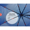 Krótka składana parasolka dziecięca Perletti MARVEL SPIDERMAN