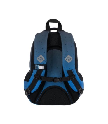 Dwukomorowy plecak szkolny St.Right BP26 19L, SPACE MOON