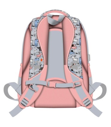 PLECAK SZKOLNY 4-KOMORY BP58 MY LITTLE FRIEND GREY YORK piesek ST.MAJEWSKI