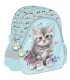 Plecak przedszkolny, St.Majewski MY LITTLE FRIEND MINT KITTY kotek