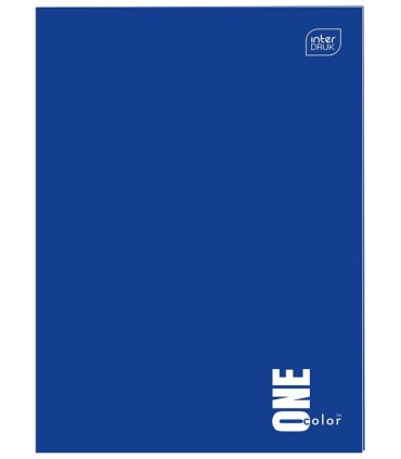 3 SZT. X ZESZYT A4, 60 KARTEK, KRATKA Z MARGINESEM, INTERDRUK ONE COLOR