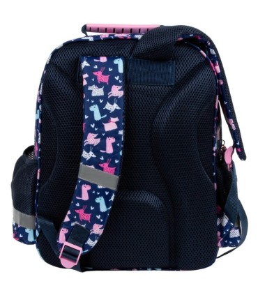 Plecak szkolny dwukomorowy Derform Cleo & Frank 42 piesek