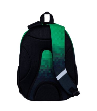 Plecak szkolny trzykomorowy Astra BAG AB300 PIXEL HERO dla fana Minecraft