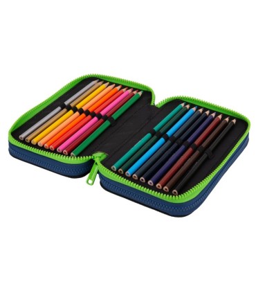 PIÓRNIK POTRÓJNY Z WYPOSAŻENIEM COOLPACK JUMPER 3 MONSTER TEAM