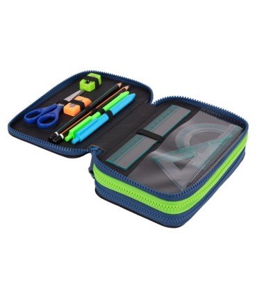 PIÓRNIK POTRÓJNY Z WYPOSAŻENIEM COOLPACK JUMPER 3 MONSTER TEAM