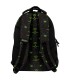 Plecak szkolny trzykomorowy Derform BACKUP model X MONSTER GREEN