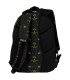 Plecak szkolny trzykomorowy Derform BACKUP model X MONSTER GREEN