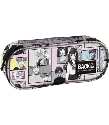 Piórnik saszetka usztywniona BackUP Derform A02 MANGA PASTEL