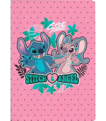 4 SZT. X ZESZYT A5, 32 KARTKI, W TRZY LINIE, TRZYLINIA, STITCH, KAŻDY INNY