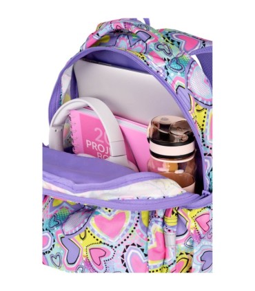Plecak szkolny 19 L Coolpack Jerry PASTEL HEART