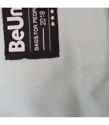 Lekki plecak młodzieżowy Paso BeUniq z łańcuszkiem, MIĘTOWY (gatunek 2, plamki, przebarwienia)