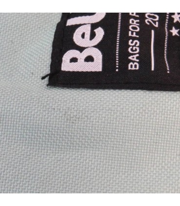 Lekki plecak młodzieżowy Paso BeUniq z łańcuszkiem, MIĘTOWY (gatunek 2, plamki, przebarwienia)