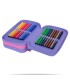 PIÓRNIK POTRÓJNY Z WYPOSAŻENIEM COOLPACK JUMPER 3 PASTEL HEARTS