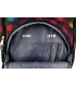 Dwukomorowy plecak szkolny St.Right 26 L, Neon Squares