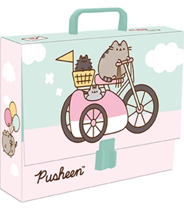 TECZKA Z RĄCZKĄ A4 XL PUSHEEN, ST.MAJEWSKI, kot, kotek