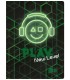 TECZKA Z GUMKĄ A4 Unipap, ST.RIGHT PLAY NEW LEVEL