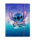 TECZKA Z GUMKĄ TEKTUROWA A4 WZÓR 2 STITCH DISNEY COOLPACK