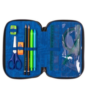 PIÓRNIK POTRÓJNY Z WYPOSAŻENIEM COOLPACK JUMPER 3 SPIDERMAN