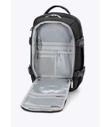 Plecak do samolotu /tanie linie lotnicze/ bagaż podręczny, WITTCHEN, czarny